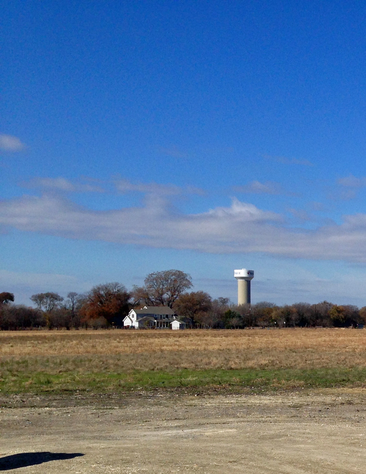 A farmhouse in Parker Texas